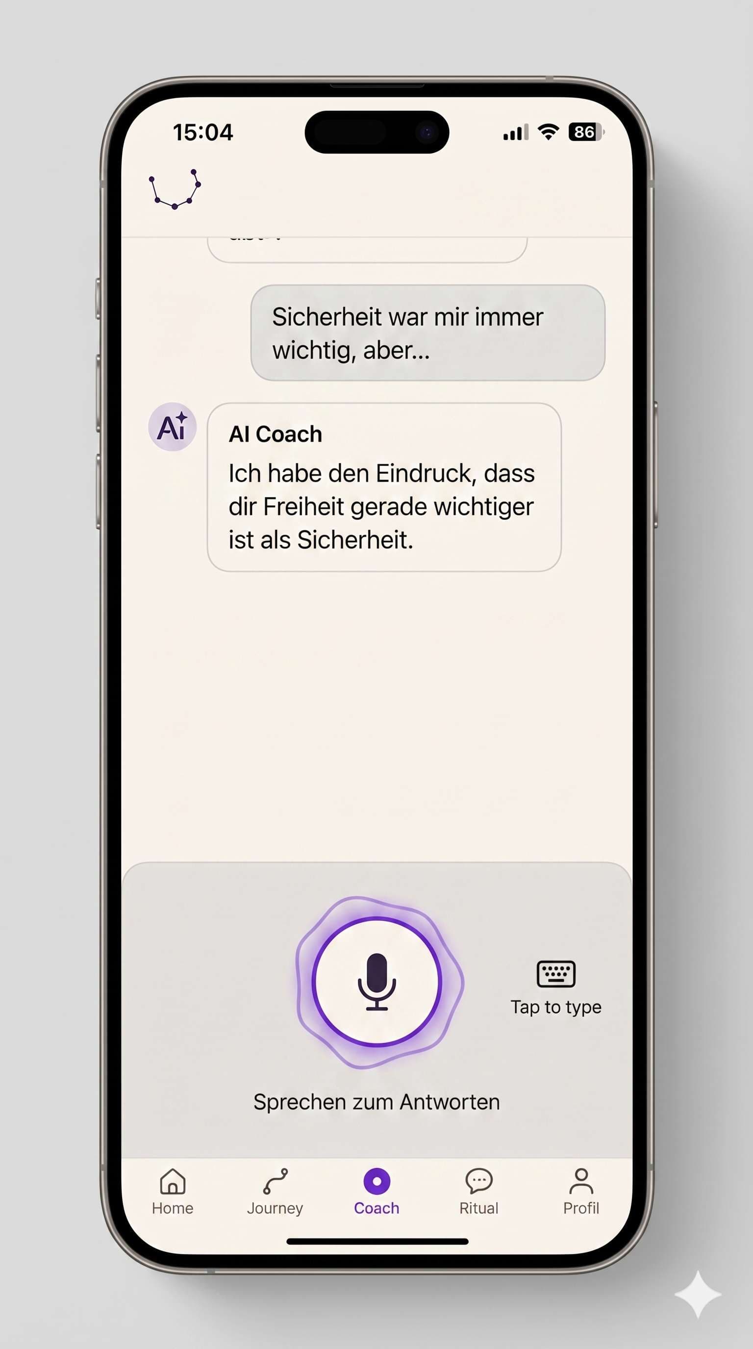 Nordstern App: AI Coach
