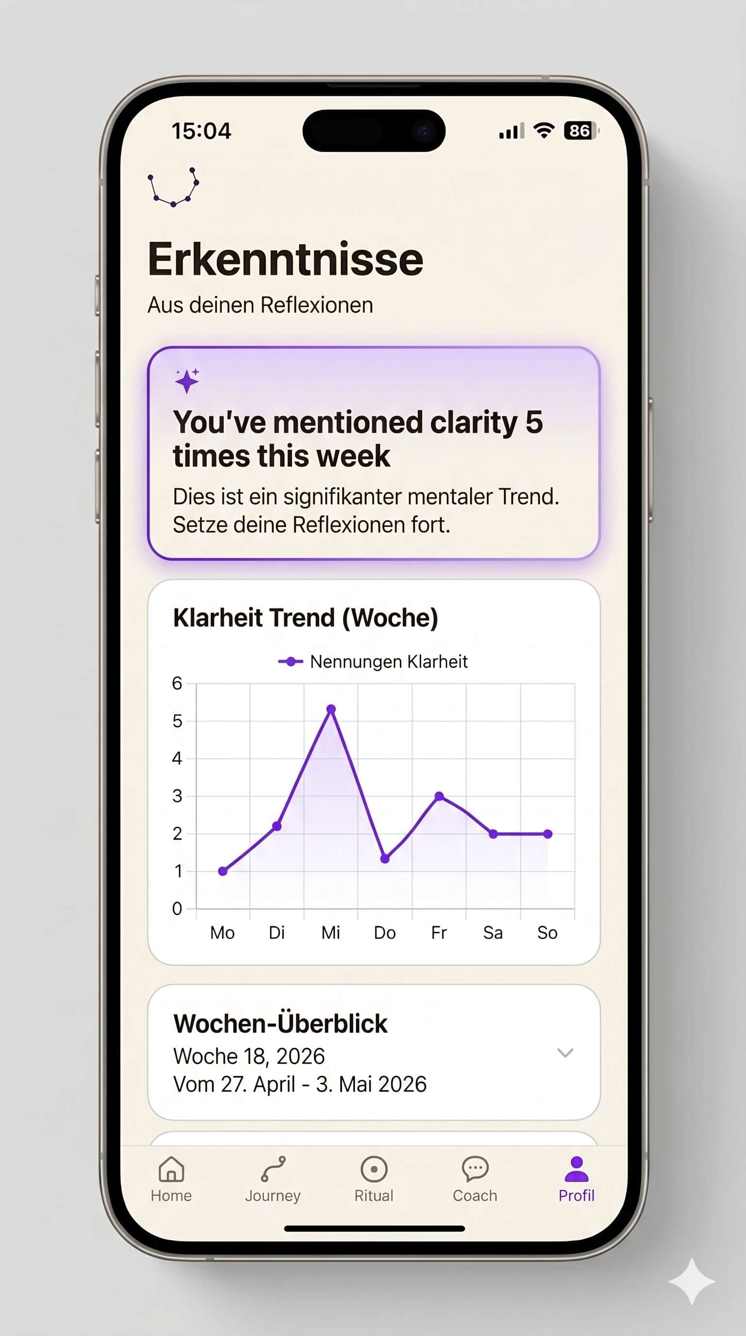 Nordstern App: Insights